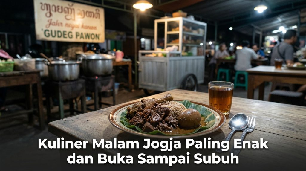 Kuliner Malam Jogja Paling Enak dan Buka Sampai Subuh
