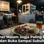 Kuliner Malam Jogja Paling Enak dan Buka Sampai Subuh