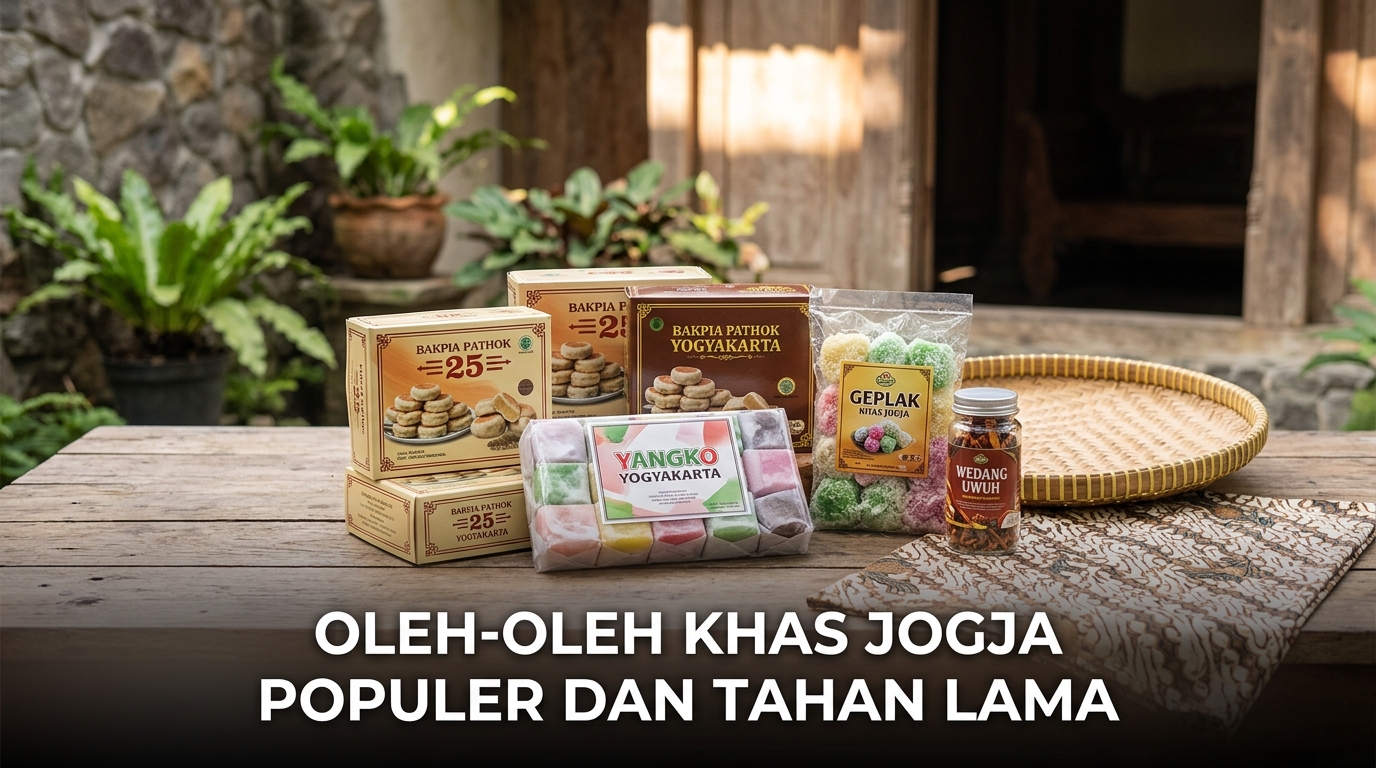 Oleh-Oleh Khas Jogja Populer dan Tahan Lama