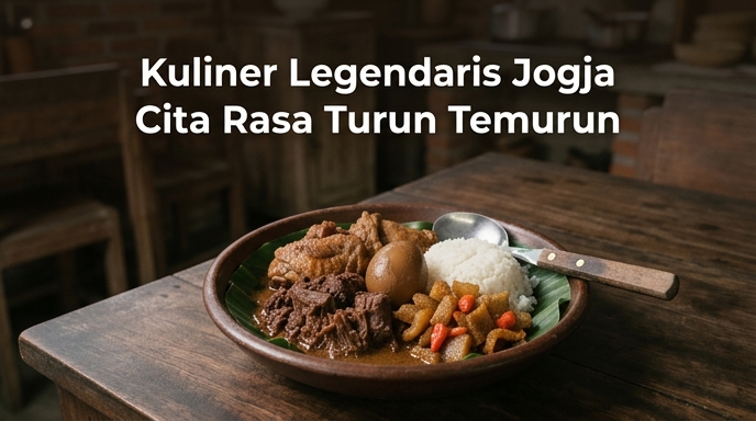 Kuliner Legendaris Jogja Cita Rasa Turun Temurun