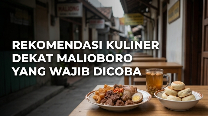 Rekomendasi Kuliner Dekat Malioboro yang Wajib Dicoba