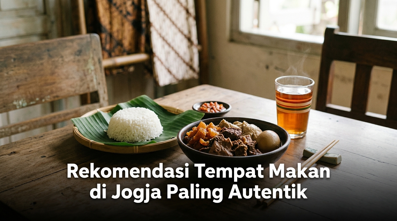 Rekomendasi Tempat Makan di Jogja Paling Autentik