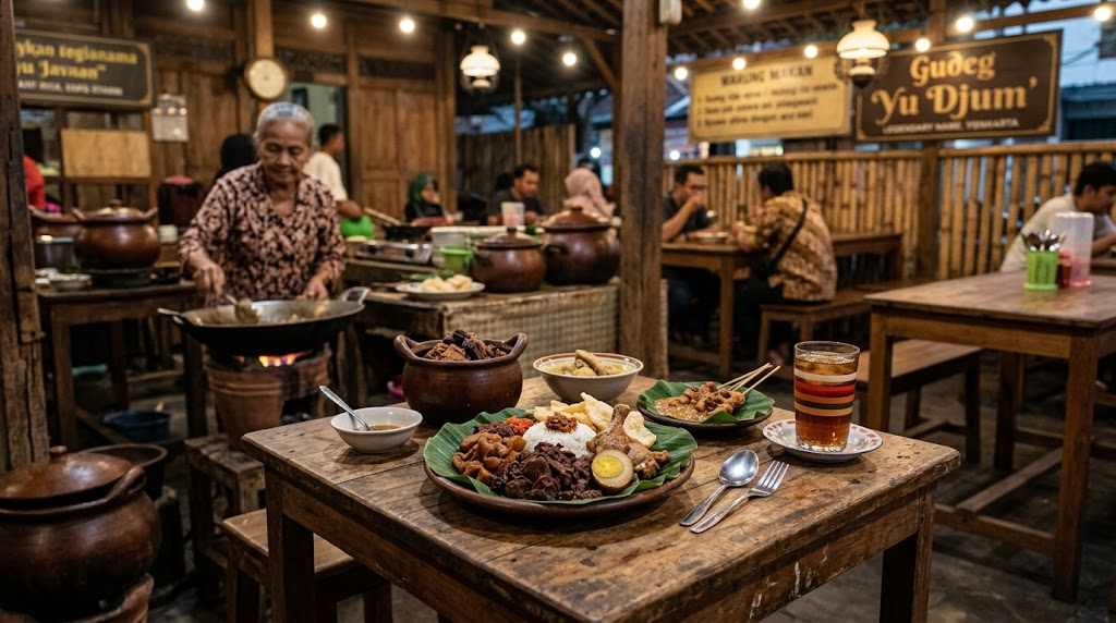 Gudeg Yu Djum dan Konsistensi Olahan Nangka Muda